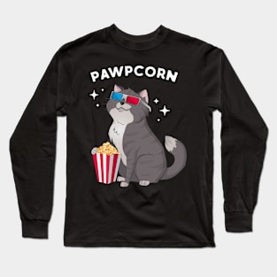 Pawpcorn Kitty Long Sleeve T-Shirt